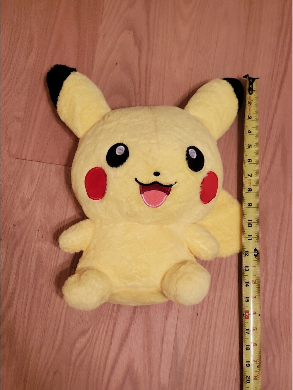 Pikachu Plush Backpack with Zipper Pocket